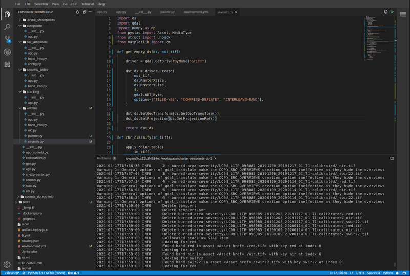 Figure 7. PDE - Theia Integrated Development Environment (IDE)